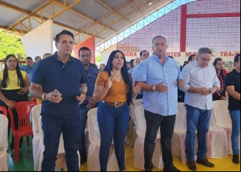 Deputada Estadual Janad Valcari prestigia aniversário de Talismã ao lado de autoridades estaduais e nacionais
