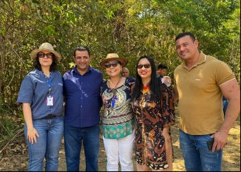 Embrapa Inaugura Projeto de Produção de Alimentos em Comunidade Indígena com a Presença do Vice-Prefeito de Tocantínia