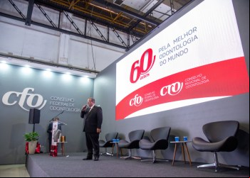 CFO iniciou comemorações dos 60 anos no seu estande durante 41° CIOSP