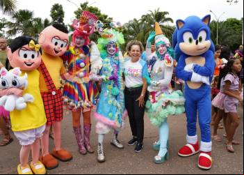 Matinê infantil anima o Carnaval no Parque Mutuca em Gurupi