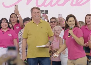 Michelle e Jair Bolsonaro Fortalecem Participação Feminina na Política em Megaevento do PL Mulher em Palmas