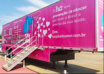 Carreta do Hospital de Amor Realiza Mamografias Gratuitas em Gurupi