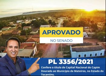 Carlos Gaguim conquista novas aprovações importantes para o Tocantins e o Brasil