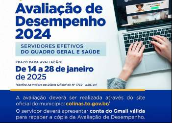 Avaliação de Desempenho 2024: Prazo para Participação Começa em Janeiro